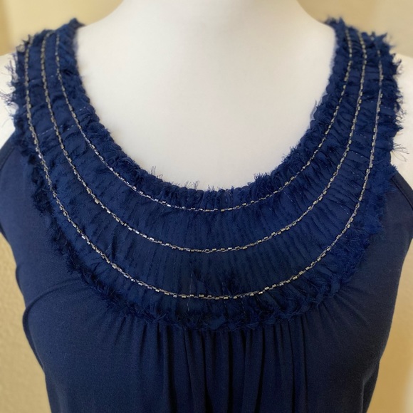 West Kei Navy Tank Top - Picture 3 of 5